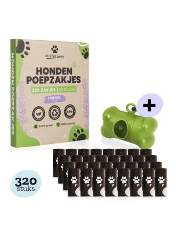 Hondenpoepzakjes houder set