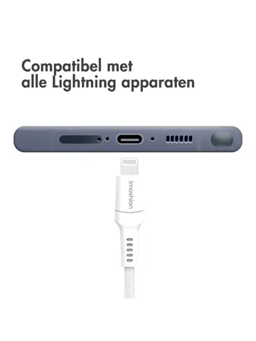 Lightning naar USB kabel 0,25 meter
