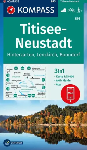 Wandelkaart WK893 Titisee - Neustadt