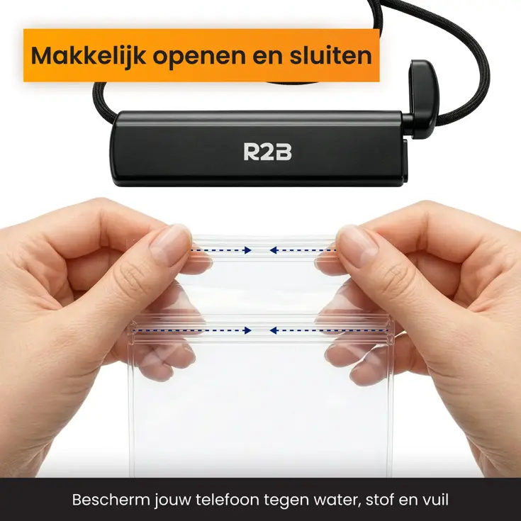 Waterdicht Telefoonhoesje met Koord