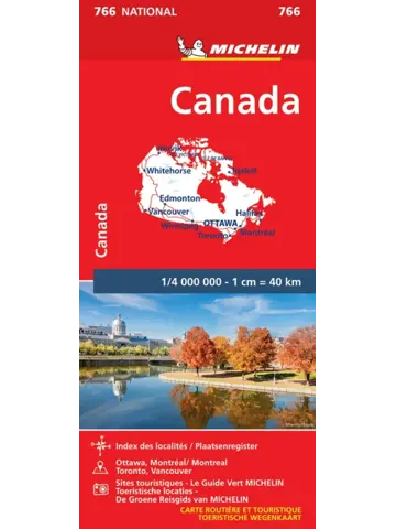 Wegenkaart National 766 Canada