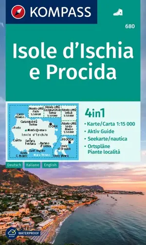 Kompass Wandelkaart WK680 Ischia - Procida