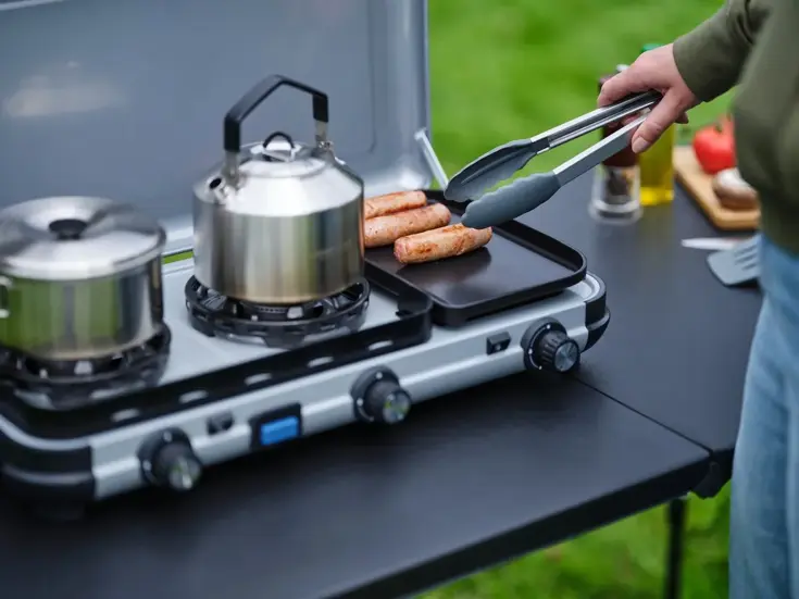 Kettle – camping waterketel  RVS
