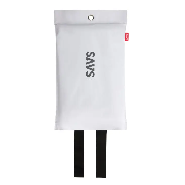 Blusdeken met ophanghaak - 100 x 100 cm - Wit