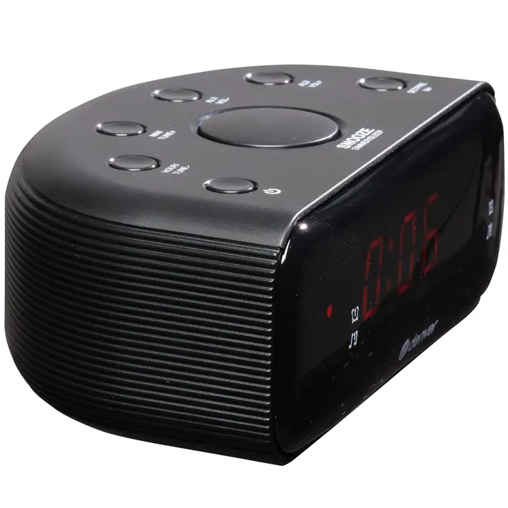 Wekker FM Klokradio Dual alarm Snooze functie
