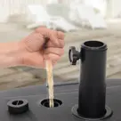 Parasolvoet - Vulbaar - 40KG - Compact en Stabiel