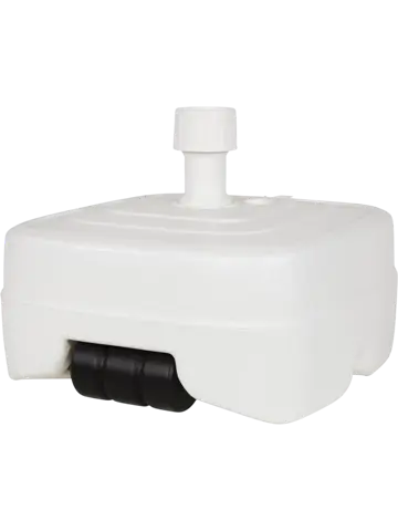 CUHOC Parasol Grijs Ø3m + grote Voet en hoes