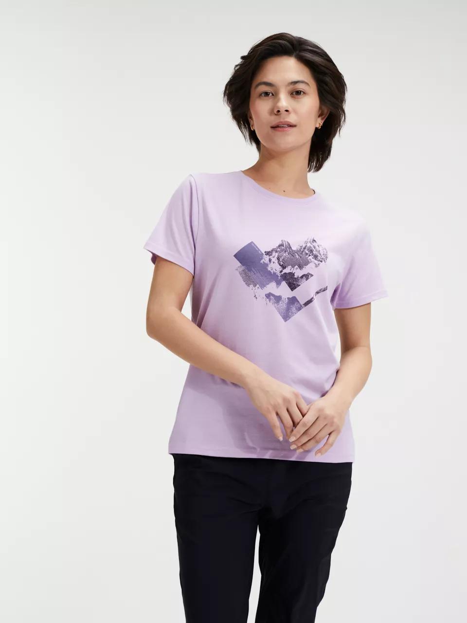 ANWB  Dossa  T-shirt dames  Human Nature  Lila   S main product image