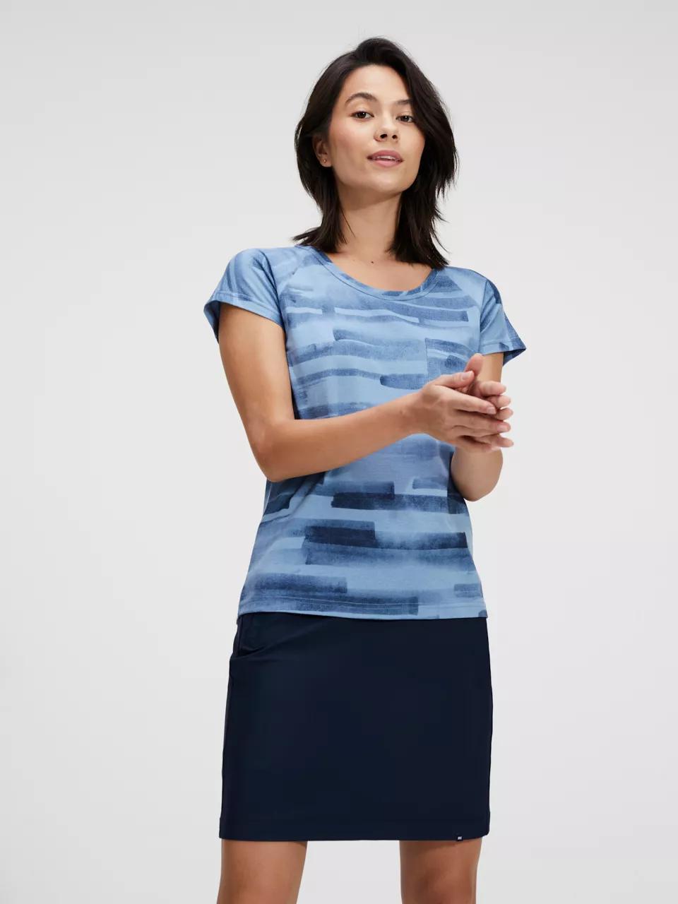 ANWB  Quiba   T-shirt Dames  Blauw   S main product image