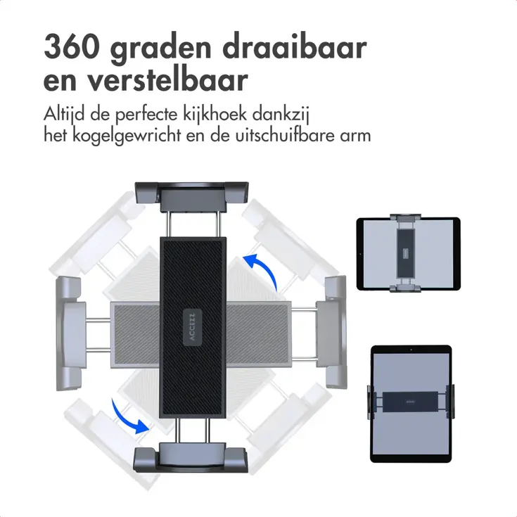Tablethouder auto