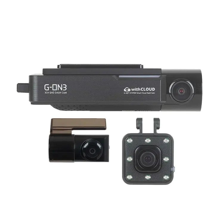 G-ON3 3CH QuadHD Cloud Wifi GPS 128gb dashcam