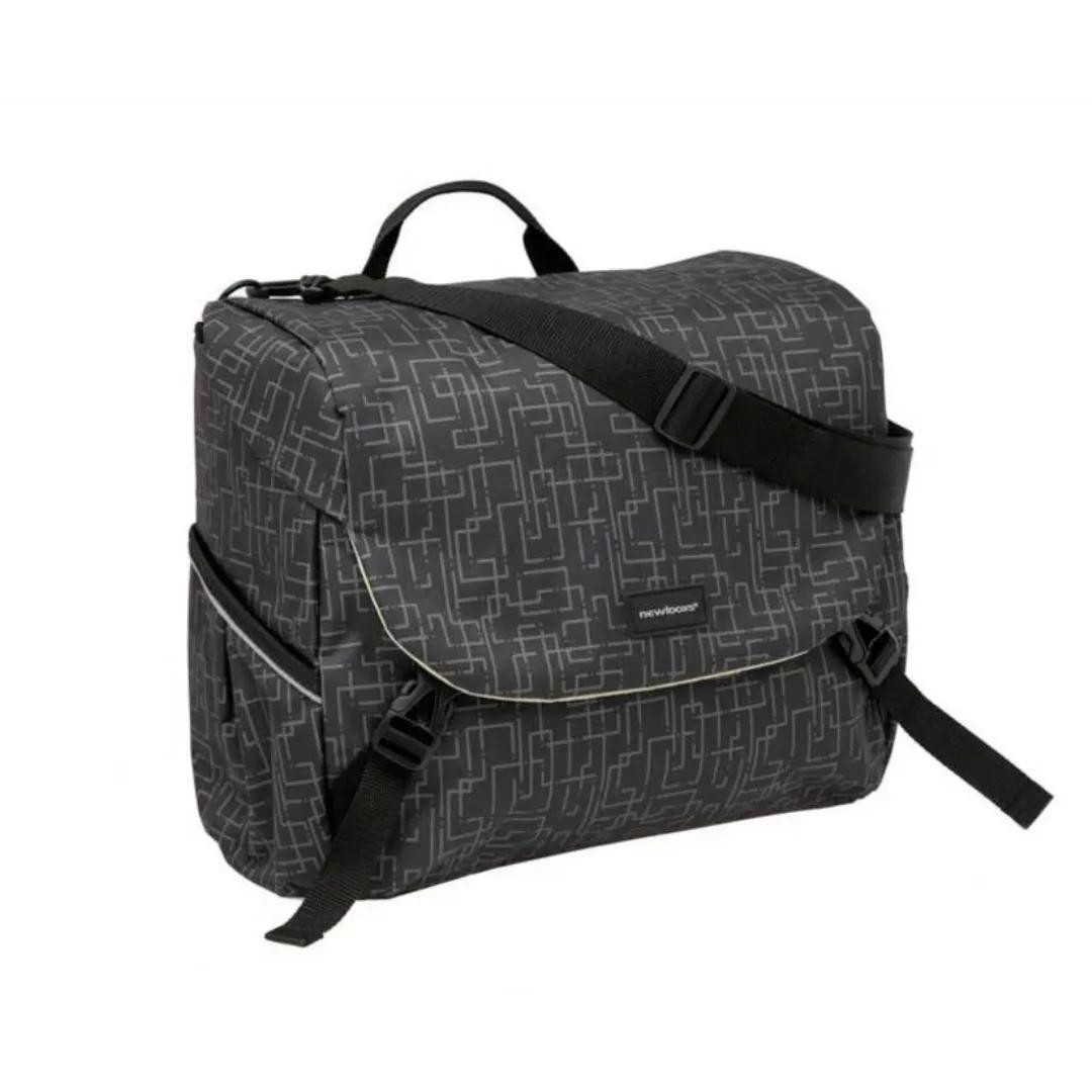 New Looxs  Enkele Fietstas Mondi Joy Single  Black-Amaranth