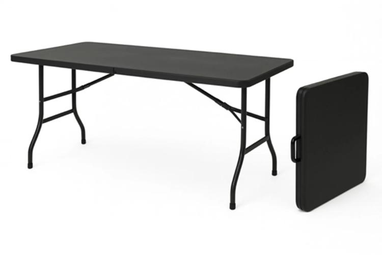 Campingtafel inklapbaar 180x70 cm - Black