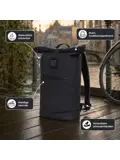 Waterdichte Rolltop Rugzak 26L met Laptopvak