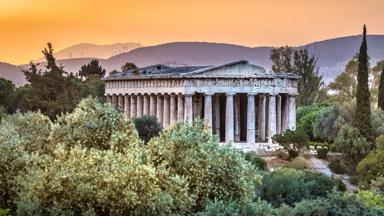 griekenland_athene_agora-van-athene_bouwwerk_zonsondergang_shutterstock