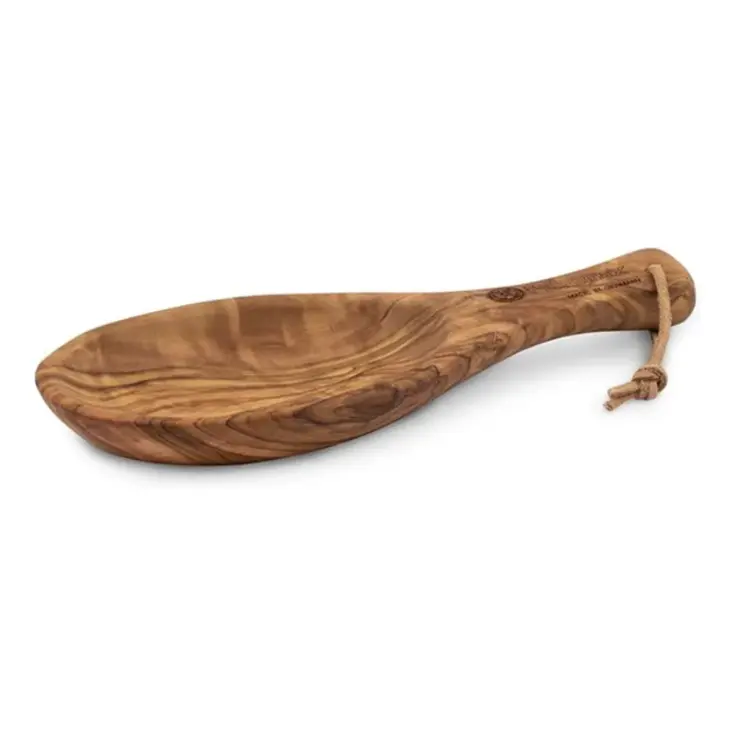 Flensschotel Olijfhout – 25 cm