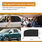 R2B Zonnescherm Auto Zijruit - Set van 2