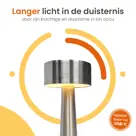 Goliving Classic Tafellamp Oplaadbaar – 21 cm