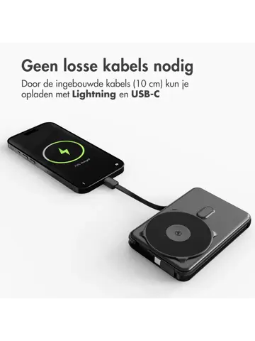 4-in-1 MagSafe Powerbank - 10.000 mAh