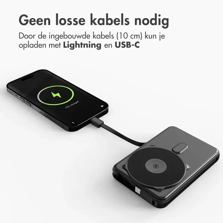 4-in-1 MagSafe Powerbank - 10.000 mAh