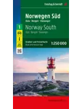 Wegenkaart Noorwegen 1 Zuid - Oslo
