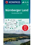 Wandelkaart WK172 Nürnberger Land