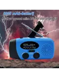 Noodradio Solar Opwindbaar - FM/AM - 5000mAh