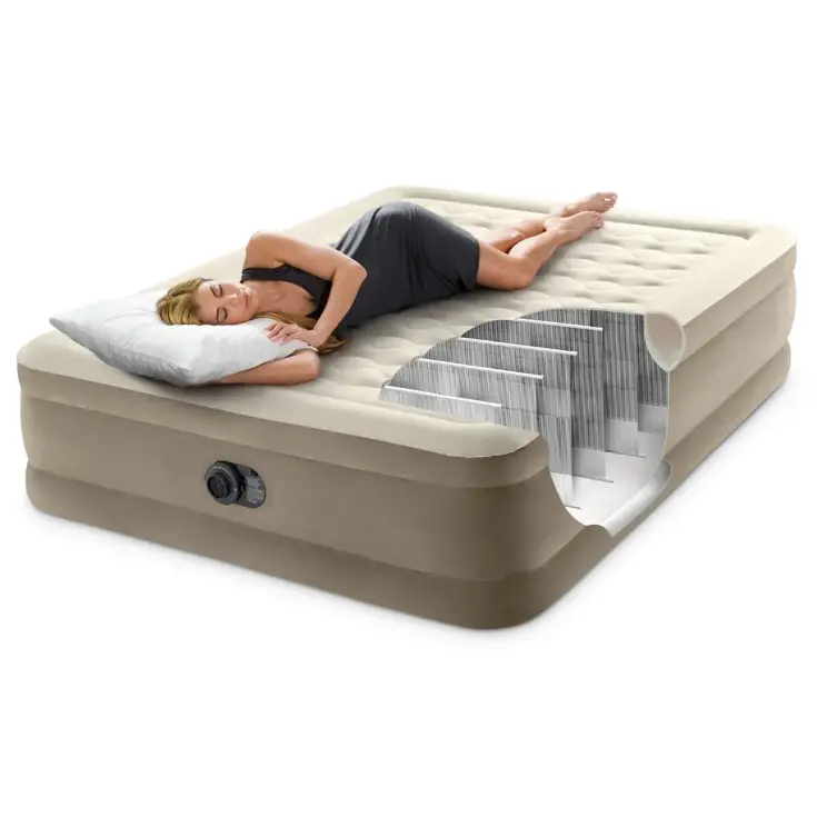 Luchtbed - Intex - 2P - 152x203 + Pomp