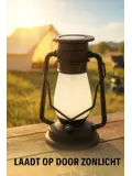 Tafellamp Solar - Zwarte Campinglamp -