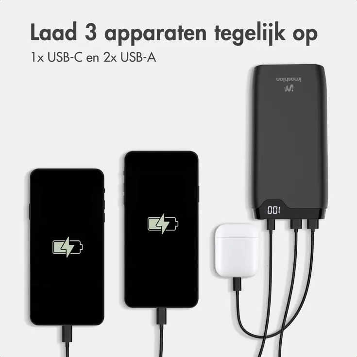 Powerbank 20.000 mAh