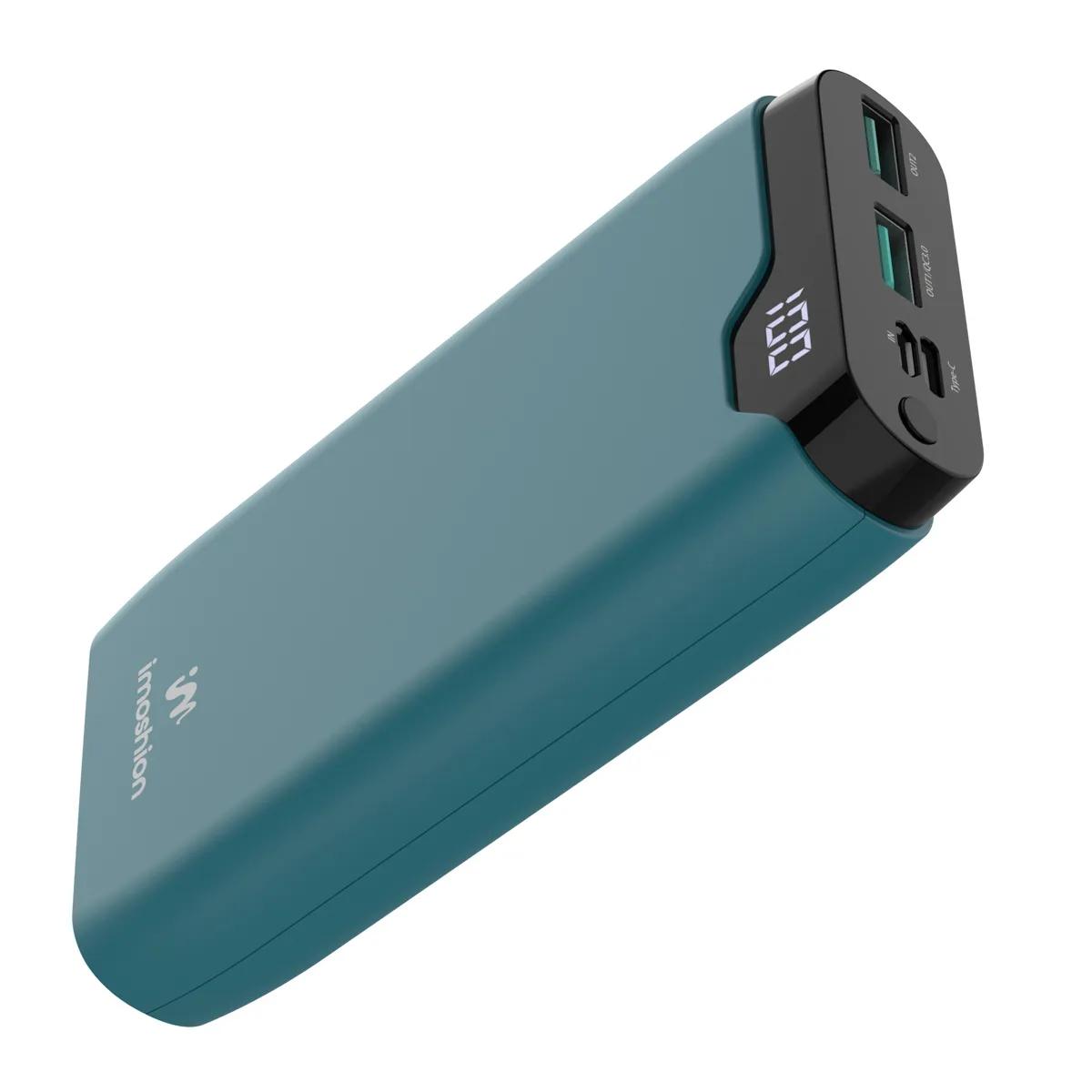 Imoshion  Powerbank 20.000 mAh 22.5w Snellader  Groen