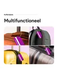 Aluminium Bagagelabel – 2 stuks – Paars