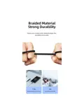 USB-A/USB-C - Display - 1.2m