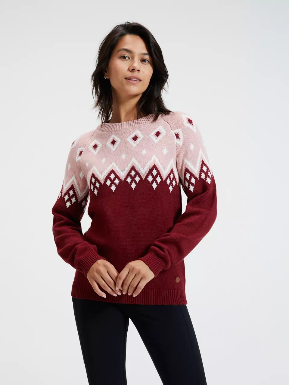 ANWB  Quirin  Trui dames  Human Nature  Bordeaux   XS