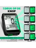 Draadloze Fietscomputer - 17 Functies
