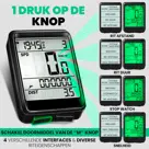 Strex Draadloze Fietscomputer - 17 Functies