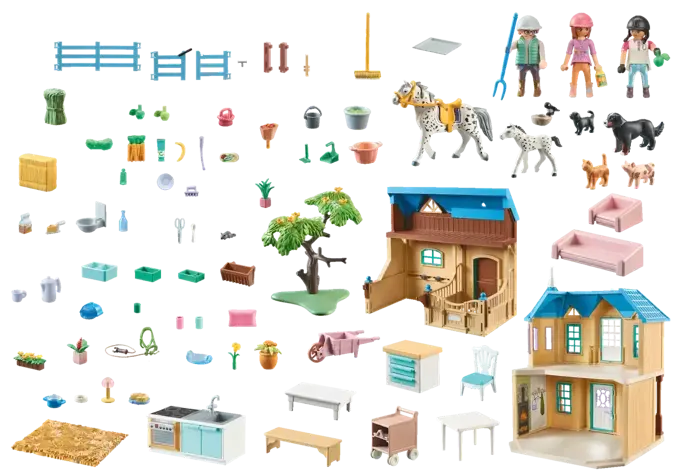 PLAYMOBIL® Waterval Ranch 71351