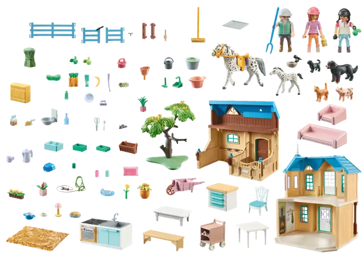 PLAYMOBIL® Waterval Ranch 71351