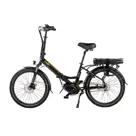 Lacros Scamper S600XL zwart opvouwbare e-bike