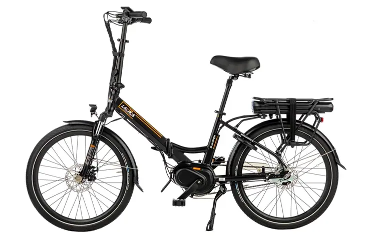 Lacros Scamper S600XL zwart opvouwbare e-bike