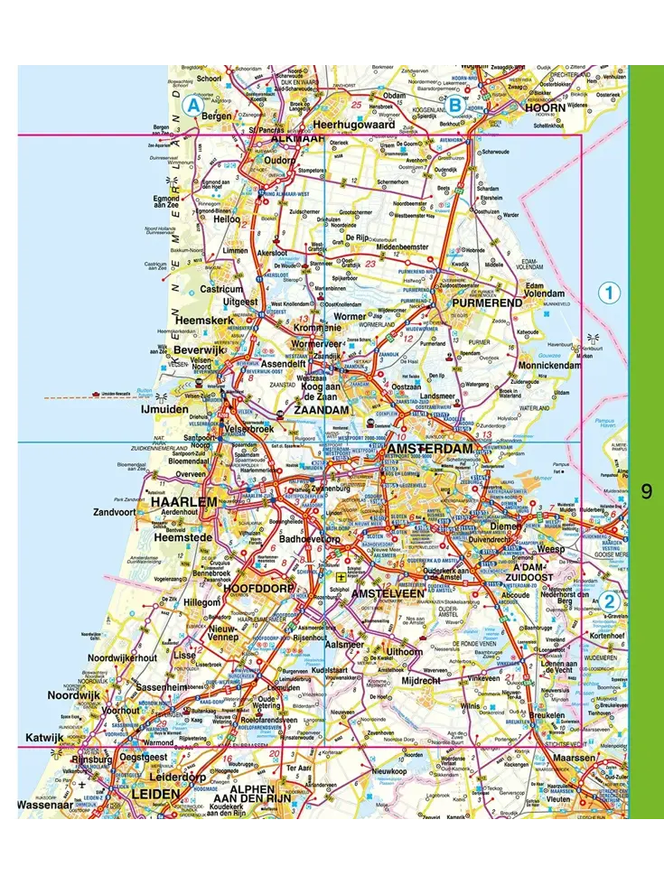 Routiq Atlas Nederland Tab-Map