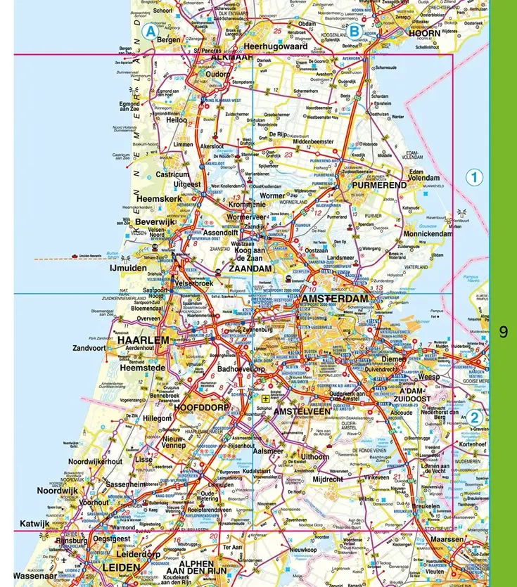 Routiq Atlas Nederland Tab-Map
