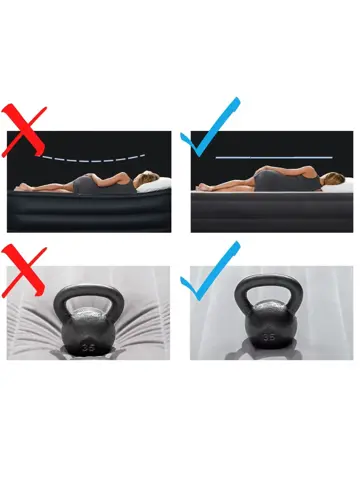 Luchtbed - Intex Downy - 2P - 152x203 + Pomp