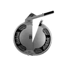 Stuurslot Disklok - 35 tot 39 cm - Zilver