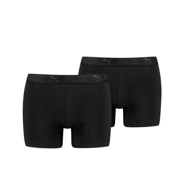 Puma   Microfiber 2-pack  Sport Boxershorts  Zwart