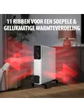 Olieradiator - Elektrische kachel - 2500W