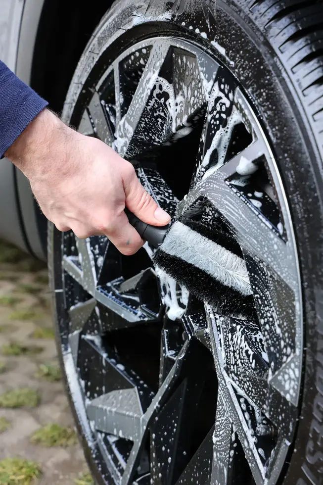 Velgenborstel Pro - Veilig en grondig schoonmaken