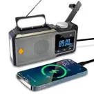 Noodradio - Solar Powerbank 10000mAh - Bluetooth