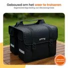 Dubbele Fietstas 45L - Waterdicht