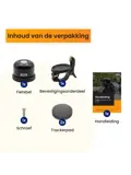 Fietsbel - Geschikt voor Apple AirTag